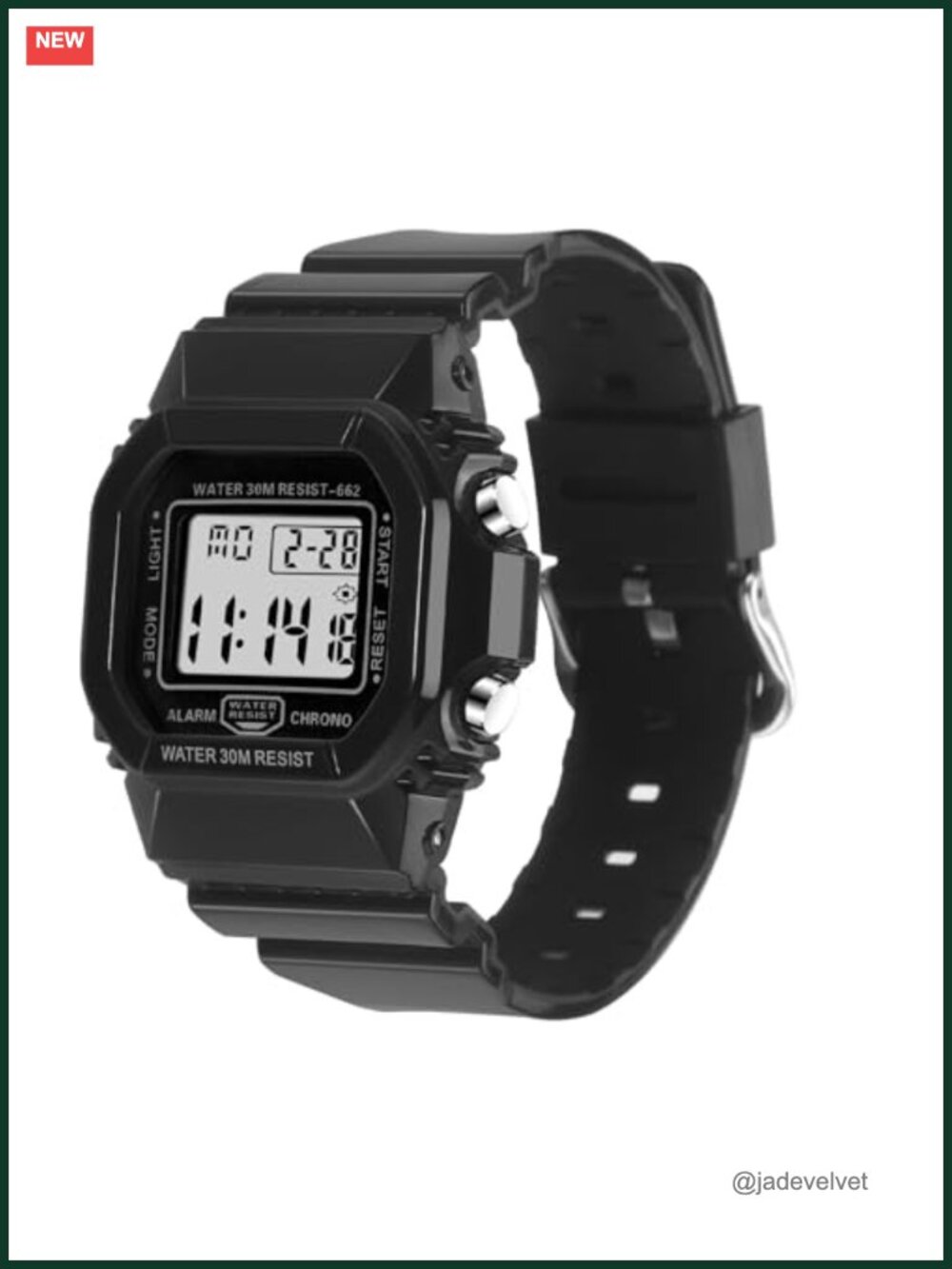 Digital Sport Watch Waterproof Alarm Stopwatch Luminous Military